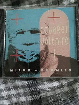 Cabaret Voltaire‎ Micro Phonies Rare Cd Bonus Tracks Cvcd2 Punk Wave Goth