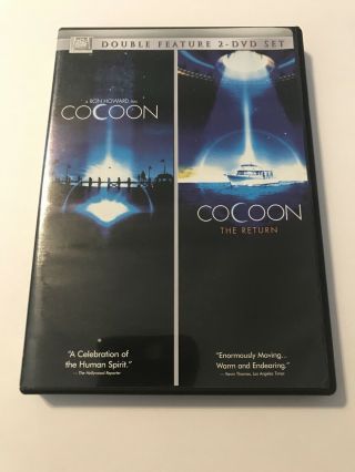 Cocoon/ Cocoon: The Return (dvd,  2006,  2 - Disc Set,  Double Feature) Rare/oop