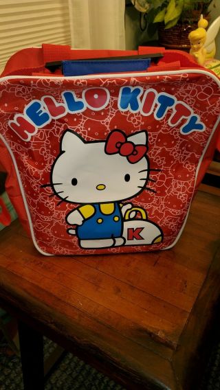 Brunswick Hello Kitty Bowling Ball Bag Dyno Single Tote Rare Strap