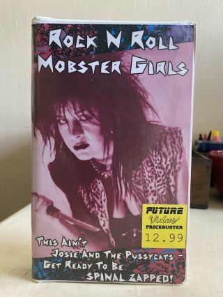 Rock N’ Roll Mobster Girls Vhs Not Donna Michelle Sov Horror Cult Sleaze Rare