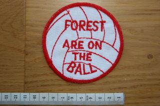 Nottingham Forest Football Club Vintage Patch Badge Rare 1970s
