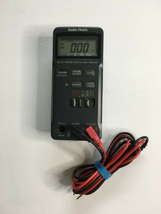 Radio Shack Auto Ranging Lcd Digital Multimeter 22 - 163