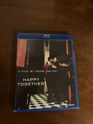 Happy Together Blu Ray (kino) Wong Kar Wai Rare Oop