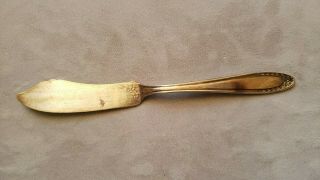 Antique Vintage Collectible Butter Knife 7.  5 " Oneida Community Silver Plate