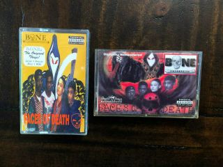 Bone Thugs - N - Harmony Rare Faces Of Death Red And Yellow Reissue Cassette Set
