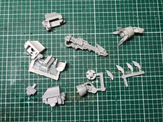 Warhammer 40k Space Marines Forge World Mkiv Dreadnought Cc Weapons Rare