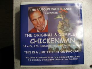Rare Limited Edition Package The And Complete Chickenman 14 Cds 273 Ep