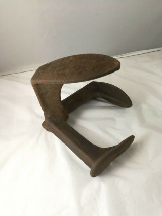 Antique Cobblers Shoe Last Making Tools 3 In One Stand Repairer Maker