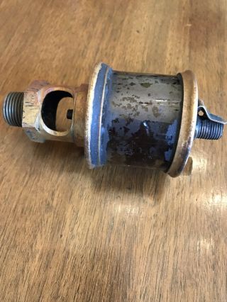 Antique Vintage Michigan Lubricator Co.  Hit And Miss Engine Oiler