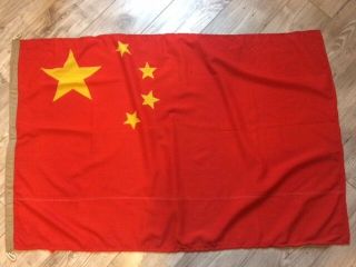 Rare China Flag Ussr Navy Fleet Wool Soviet