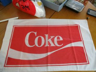 Very Rare Vintage Coca Cola Cotton Pillowcase 1970’s