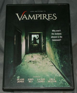 Vampires Dvd Rare Oop 1986 Horror Film Chest Vamp Slasher B - Movie