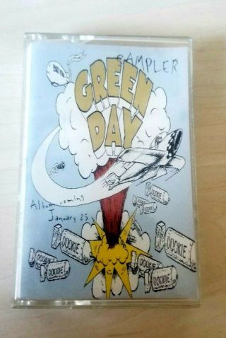 Vintage Rare Green Day 1994 Dookie Sampler Promo Cassette Tape Pro - C - 6730