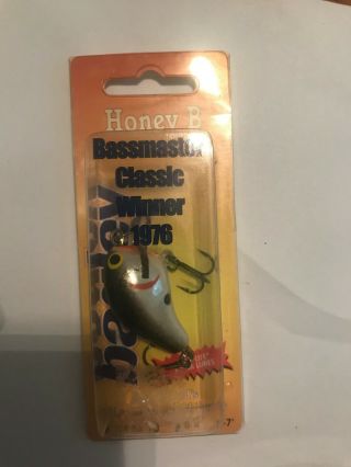 Vintage Bagley Honey B Antique Fishing In Package,  Never Fished Rare