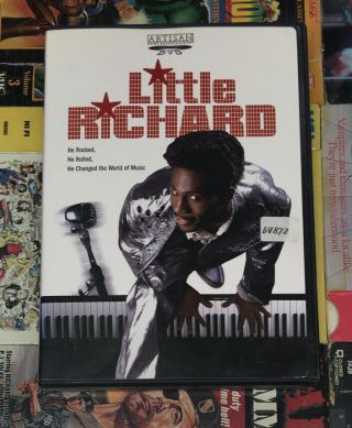 Little Richard (2000) Artisan Home Entertainment Dvd Rare Htf Oop Rock Biopic