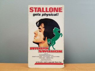 Italian Stallion Vhs Rare Majestic Gwn Adult Sylvester Stallone Sly Kitty Studs