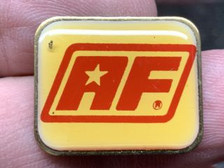 American Freightways Star Logo Design Large Rare Service Award Pin.