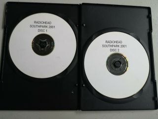 Radiohead Live At South Park 2x Audio Cds - Extremely Rare