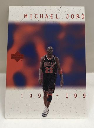 Michael Jordan 1997 Upper Deck 3 Cards Set MJ1 - MJ3 - MJ4 RARE 3