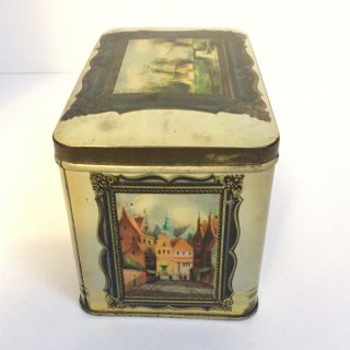 Vintage Huntley & Palmers Biscuit Tin Antique Tin Reading & London England 3