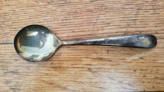 Antique Vintage Collectible Spoon 6 " Silver Plate - Italy