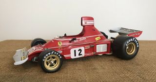 Vintage Very Rare 1970s Politstil Niki Lauda 1:16 Ferrari 312 F1 Die Cast