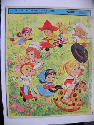 Vintage Liddle Little Kiddle Puzzle 1966 Mattel