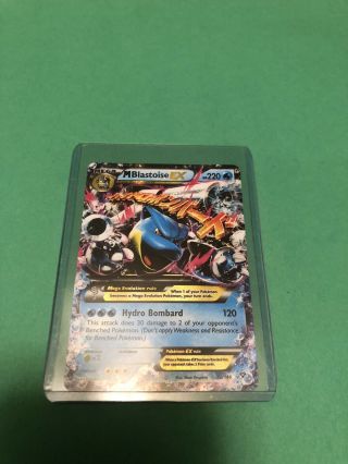 M Blastoise Ex 30/146 Xy Ultra Rare Nm Pokemon Card