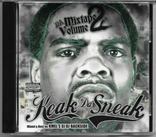 Keak Da Sneak - Da Mixtape Volume 2 2005 Rah Music Very Rare Oop