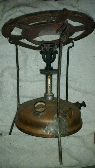 Primus B.  A.  Hjorth &co.  Kerosene Pressure Stove Sweden 1915 Antique.