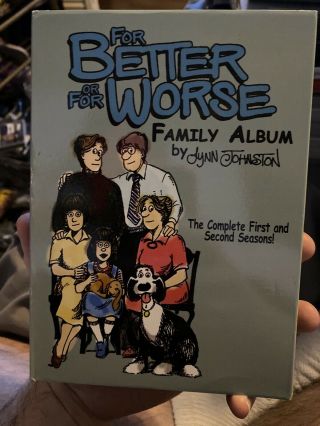 For Better Or For Worse Dvd Rare Oop Complete Tv Series Cartoon With Slipcover