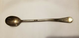 Antique Vintage Collectible Spoon 8 " Victor S Co.  Silver Plate