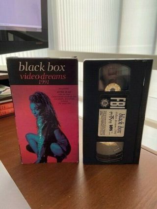 Black Box Video Dreams 1991 Vhs Video Tape Rare Martha Wash