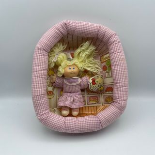 Cabbage Patch Kids Pin - Up Mini Candi Jilly And Her Sweet Shop 1983 Vintage Doll