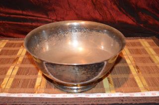 Vintage Silver - Plated Bowl Webster Wilcox International Silver Co.  9 