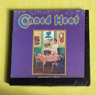 Rare Vtg Reel To Reel Tape Canned Heat Hallelujah 4 Track Psychedelic Rock