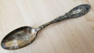 Antique Vintage Collectible Spoon 6 " Oxford Silver Plate -
