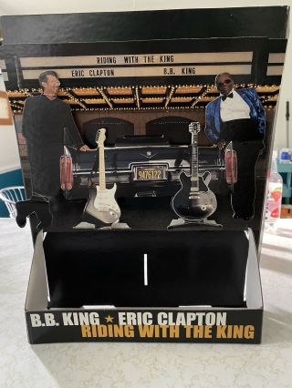 Bb King Eric Clapton Riding With The King Promo Display Rare