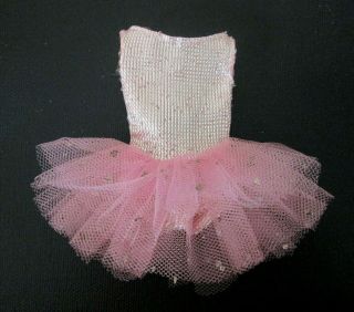Vintage Barbie: Skipper 1905 Ballet Class Metallic Pink Tutu