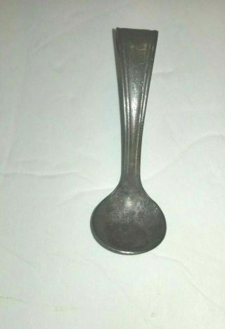 Antique Cream Top Milk Bottle Spoon Patent Applied For Early 1900 