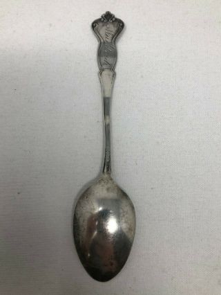 Paye Baker Sterling Silver Souvenir Spoon Lucy Locket Lost Her Pocket 3