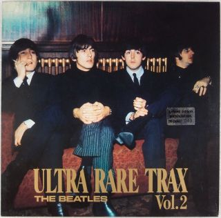 The Beatles: Ultra Rare Trax Vol 2 Splattered Wax ’d Rock Nm Vinyl Lp