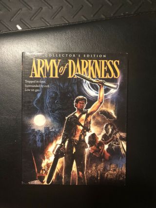 Army Of Darkness Scream Factory Blu Ray With Slipcover Rare Oop