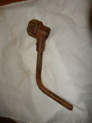 Antique Deere Mccormick Wrench Crank Vb624 Harvester Binder Shredder Husker