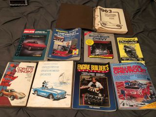 Rare Corvette And Chevy Manuals