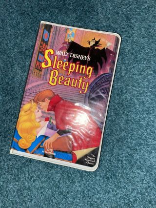 Rare Sleeping Beauty (vhs,  Black Diamond Edition,  Walt Disney Classic,  Vintage)