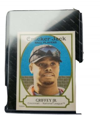 2005 Topps Cracker Jack Mini Blue Ken Griffey Jr /50 Rare