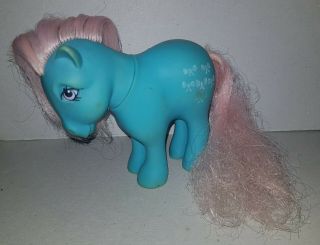 My Little Pony Pink Eyes Bow Tie Vintage Argentina Rare Top Toys 1982 Hasbro