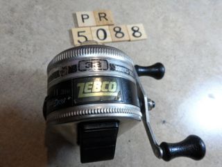 T5088 Pr Vintage Zebco 33 Rhino Fishing Reel Made In The Usa