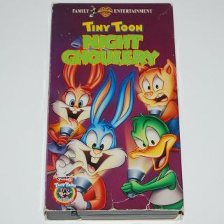 Tiny Toon Night Ghoulery Vhs 